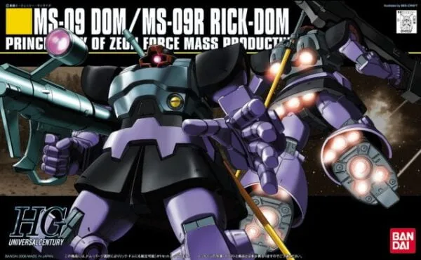 HG 1/144 Rick Dom Versi Gaia / Ortega Dirilis September 2025