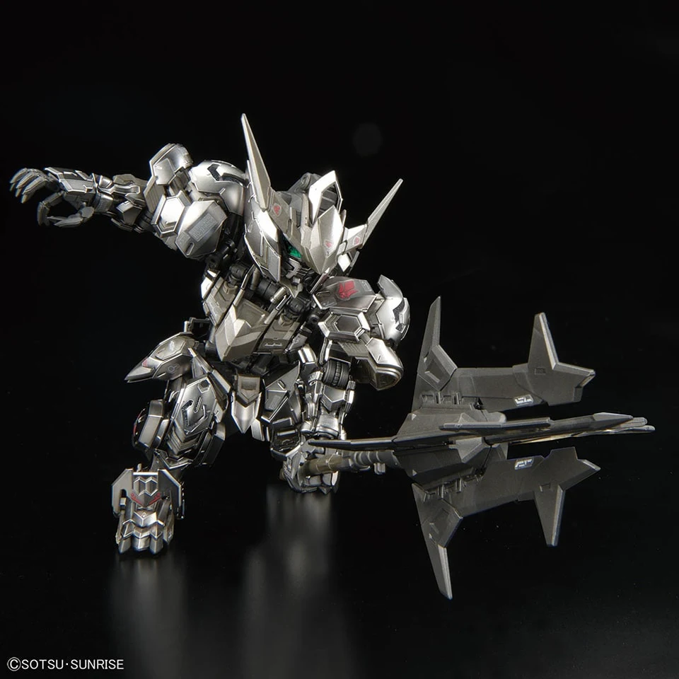 mgsd-gundam-barbatos-iron-blooded-coating-ver-3 Gundam Barbatos Berlapis Metalik: Simbol Ketangguhan Tekkadan