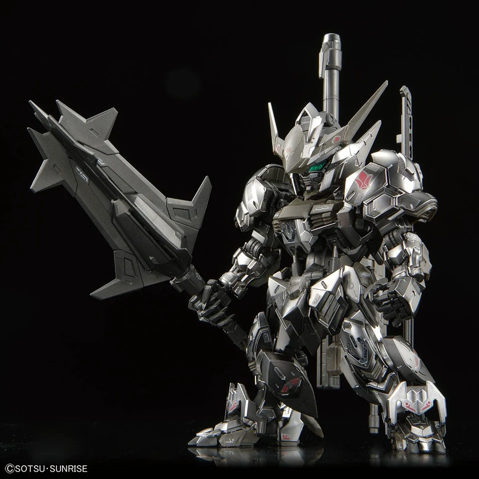 mgsd-gundam-barbatos-iron-blooded-coating-ver-4 Gundam Barbatos Berlapis Metalik: Simbol Ketangguhan Tekkadan