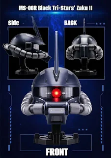 bn-head-collection-black-tristar-zaku_02 MS-06R Black Tri-Stars Zaku II – Koleksi Terbaru dari BN HEAD COLLECTION