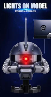 bn-head-collection-black-tristar-zaku_09 MS-06R Black Tri-Stars Zaku II – Koleksi Terbaru dari BN HEAD COLLECTION