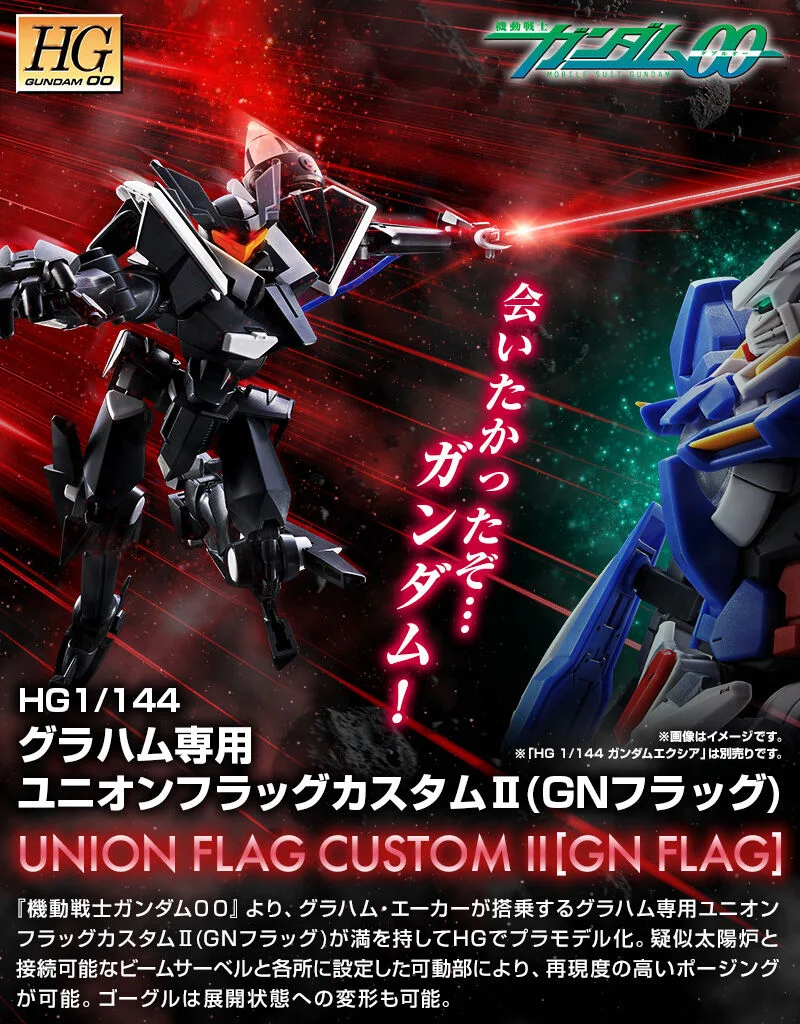 hg-graman-union-flah-custom-ii-8 GN Flag Graham Aker Kini Hadir dalam Model GunPla HG 1/144!