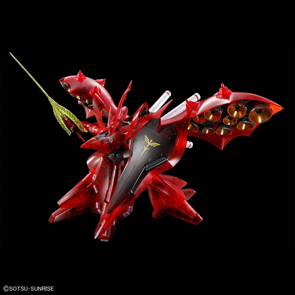 hguc-nightingale-clear-color-3-1024x1024 MSN-04 II Nightingale: Sang Raksasa Neo Zeon dalam Versi Warna Bening