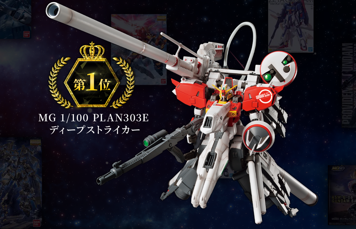 Master Grade Deep Striker Jadi Jawara Jajak Pendapat