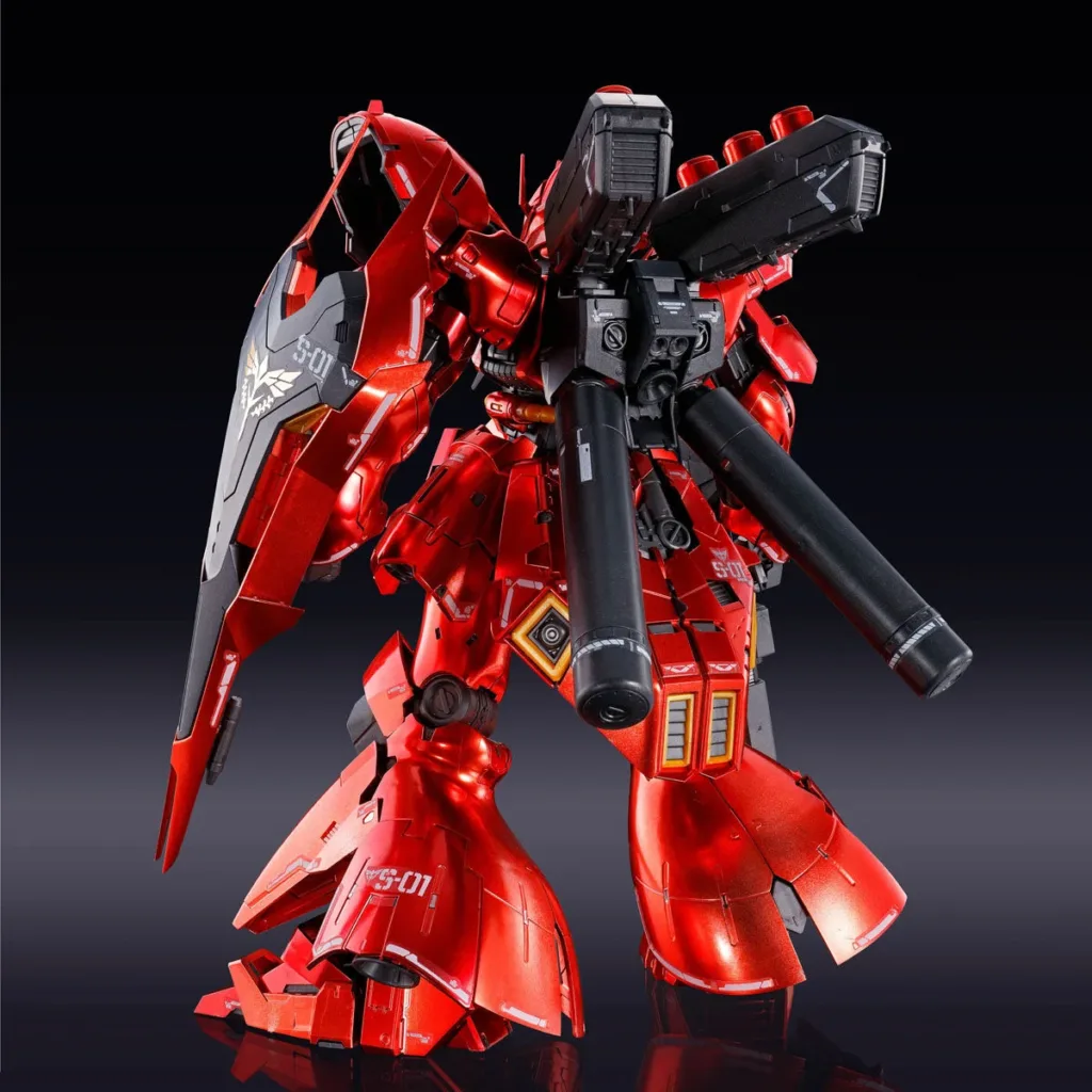 rg-sazabi-special-coating-3-1024x1024 RG 1/144 MSN-04 Sazabi [Versi Pelapisan Khusus]: Perayaan 10 Tahun Premium Bandai dengan Sentuhan Mewah