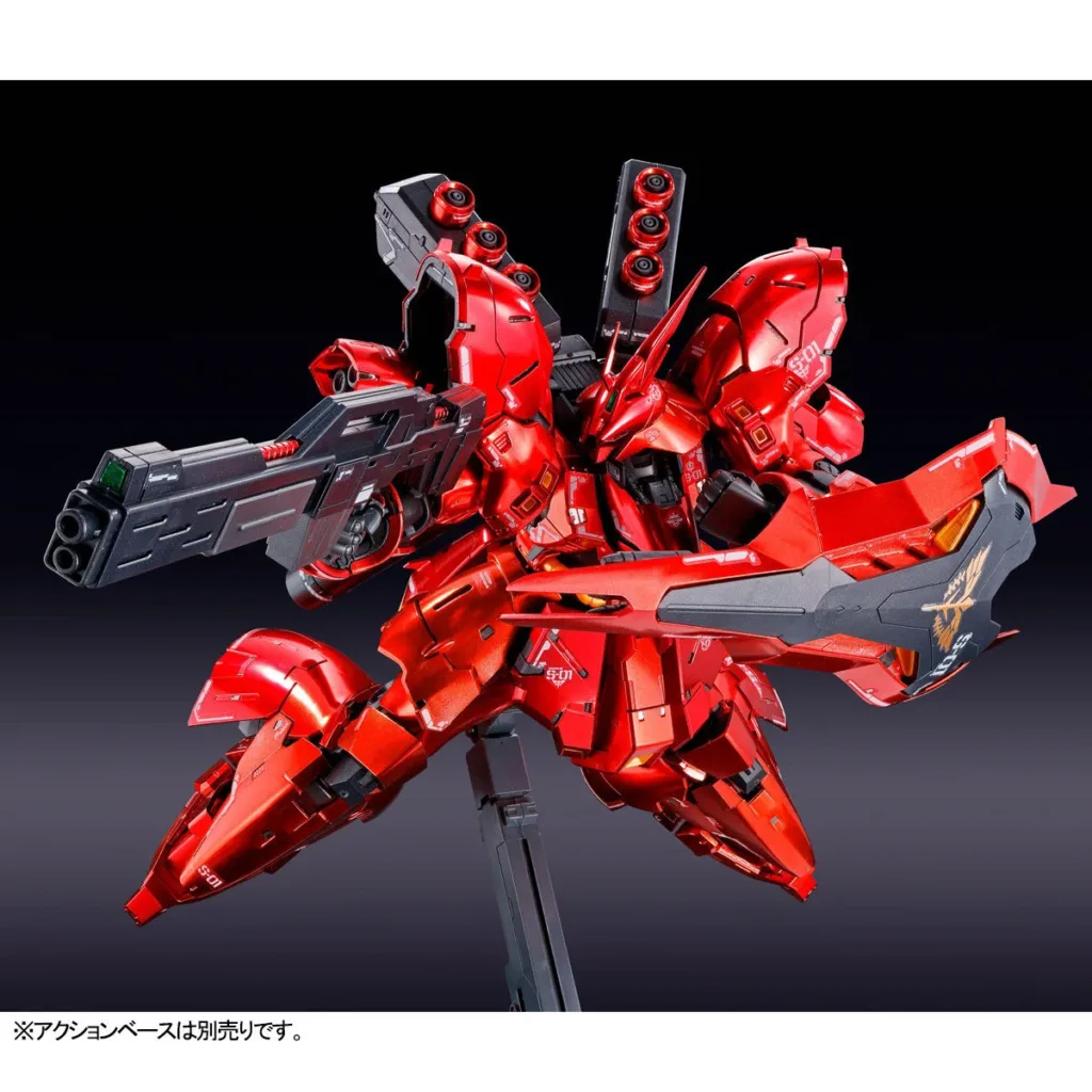 rg-sazabi-special-coating-4-1024x1024 RG 1/144 MSN-04 Sazabi [Versi Pelapisan Khusus]: Perayaan 10 Tahun Premium Bandai dengan Sentuhan Mewah