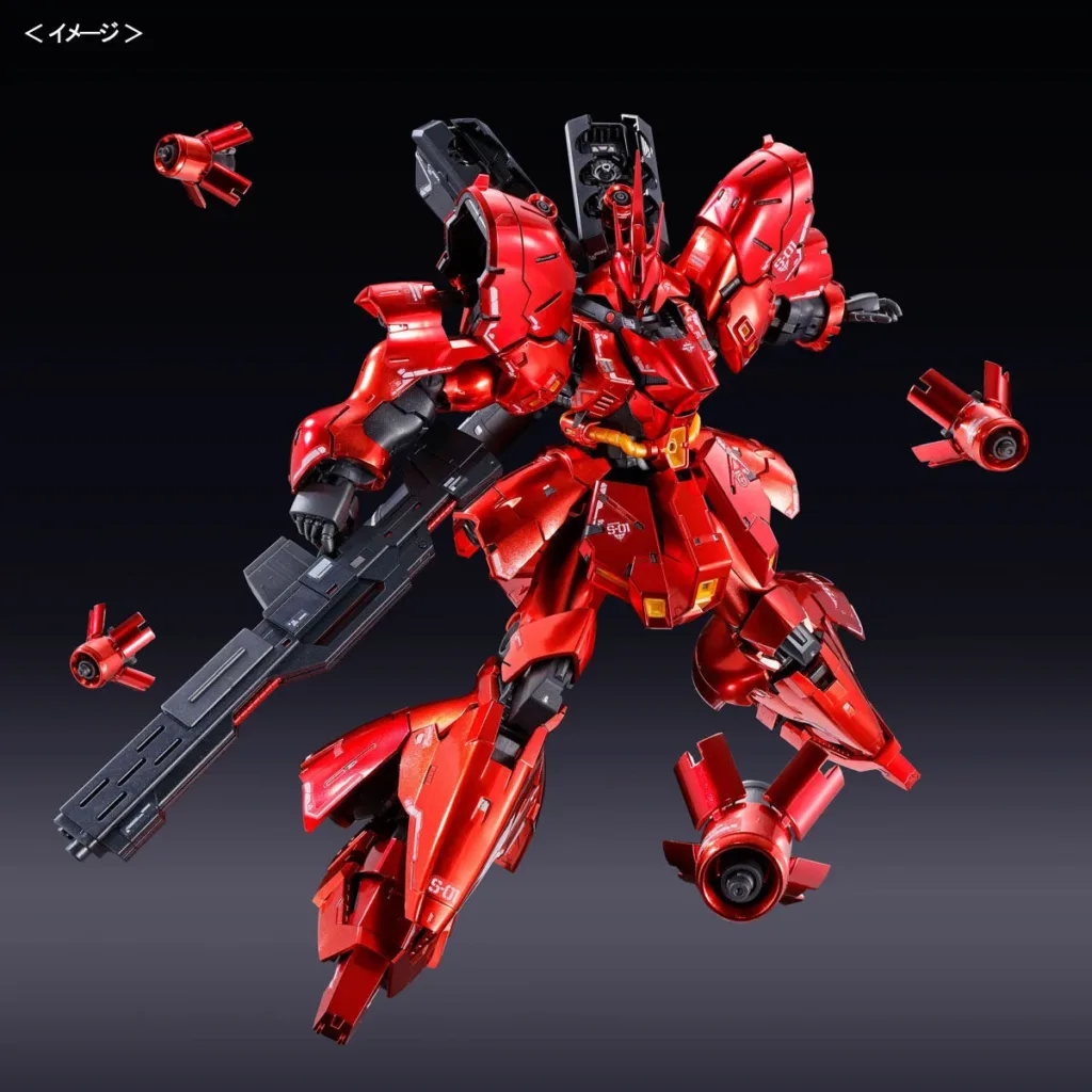 rg-sazabi-special-coating-6-1024x1024 RG 1/144 MSN-04 Sazabi [Versi Pelapisan Khusus]: Perayaan 10 Tahun Premium Bandai dengan Sentuhan Mewah