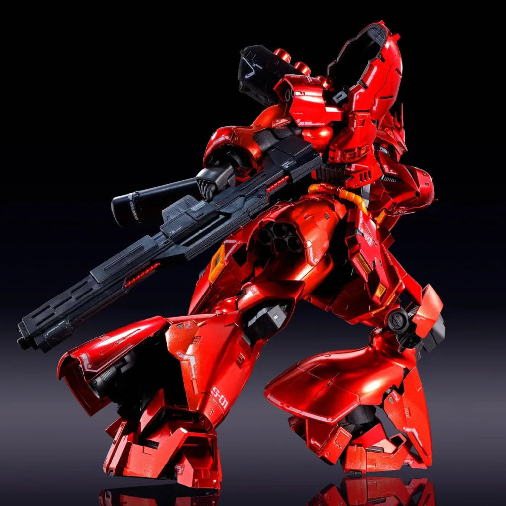 rg-sazabi-special-coating-8-1024x1024 RG 1/144 MSN-04 Sazabi [Versi Pelapisan Khusus]: Perayaan 10 Tahun Premium Bandai dengan Sentuhan Mewah