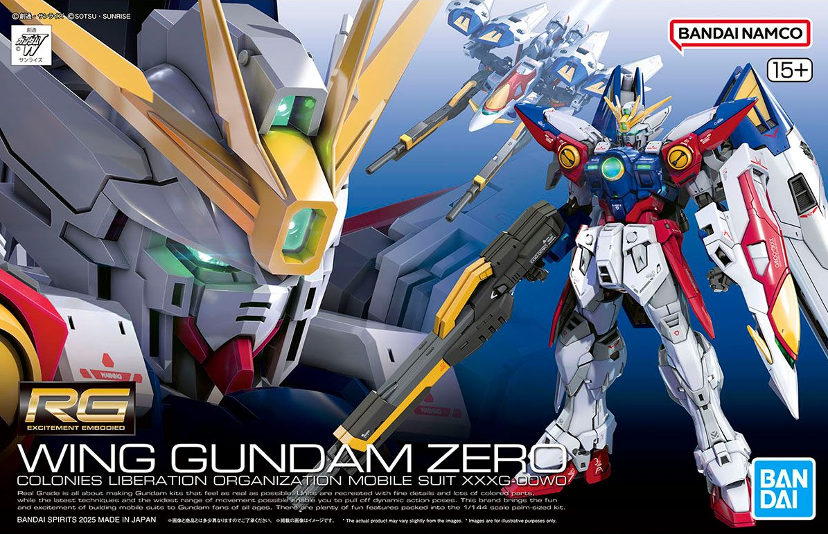 Bandai Spirits Rilis Real Grade Wing Gundam Zero Edisi Spesial