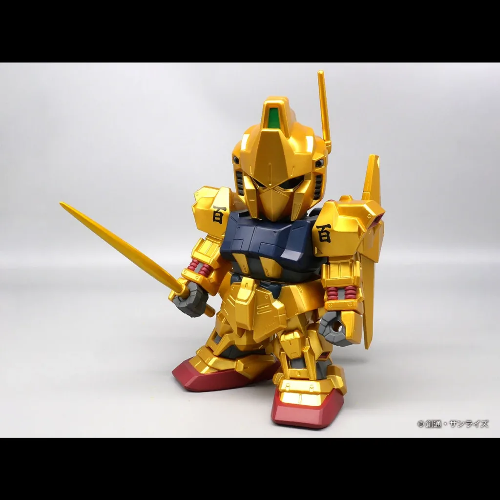 soft-vinyl-hyaku-shiki-gold-10-1024x1024 Figur Jumbo Hyaku Shiki Edisi Emas Resmi Dibuka Pre-Order di Premium Bandai