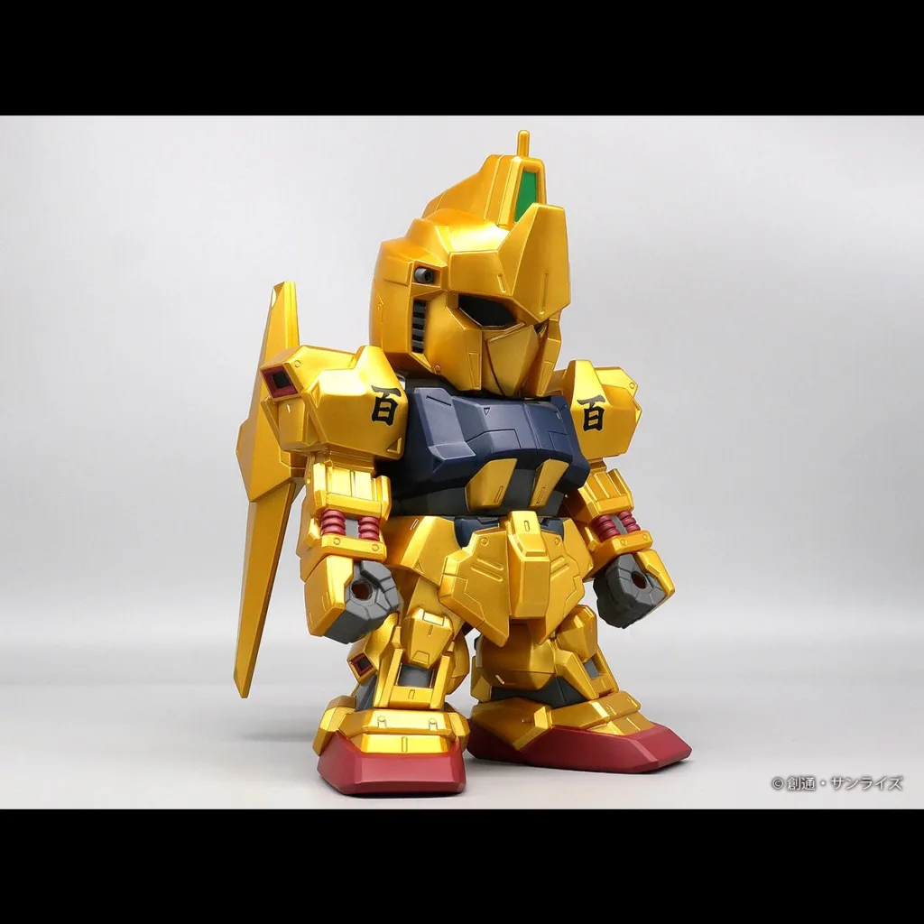 soft-vinyl-hyaku-shiki-gold-2-1024x1024 Figur Jumbo Hyaku Shiki Edisi Emas Resmi Dibuka Pre-Order di Premium Bandai