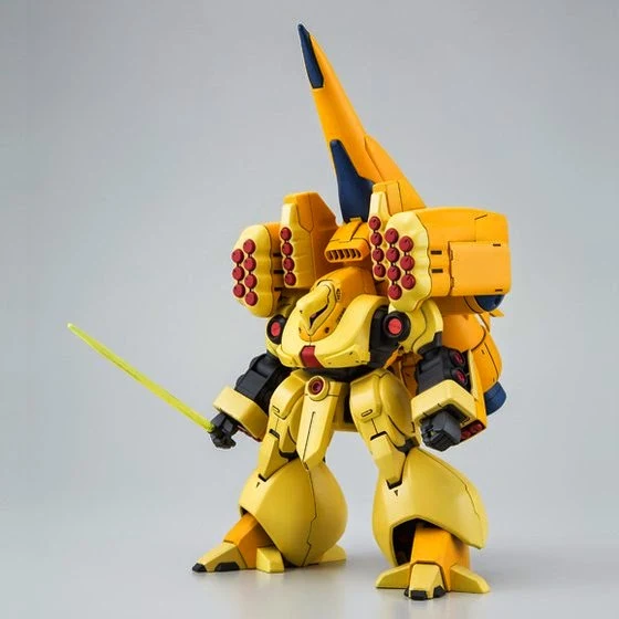 hguc-zssa-yellow-2 HGUC Zssa 1/144: Unit Artileri Neo Zeon Resmi Hadir dengan Desain Baru