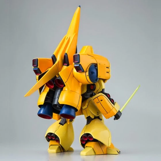 hguc-zssa-yellow-3 HGUC Zssa 1/144: Unit Artileri Neo Zeon Resmi Hadir dengan Desain Baru