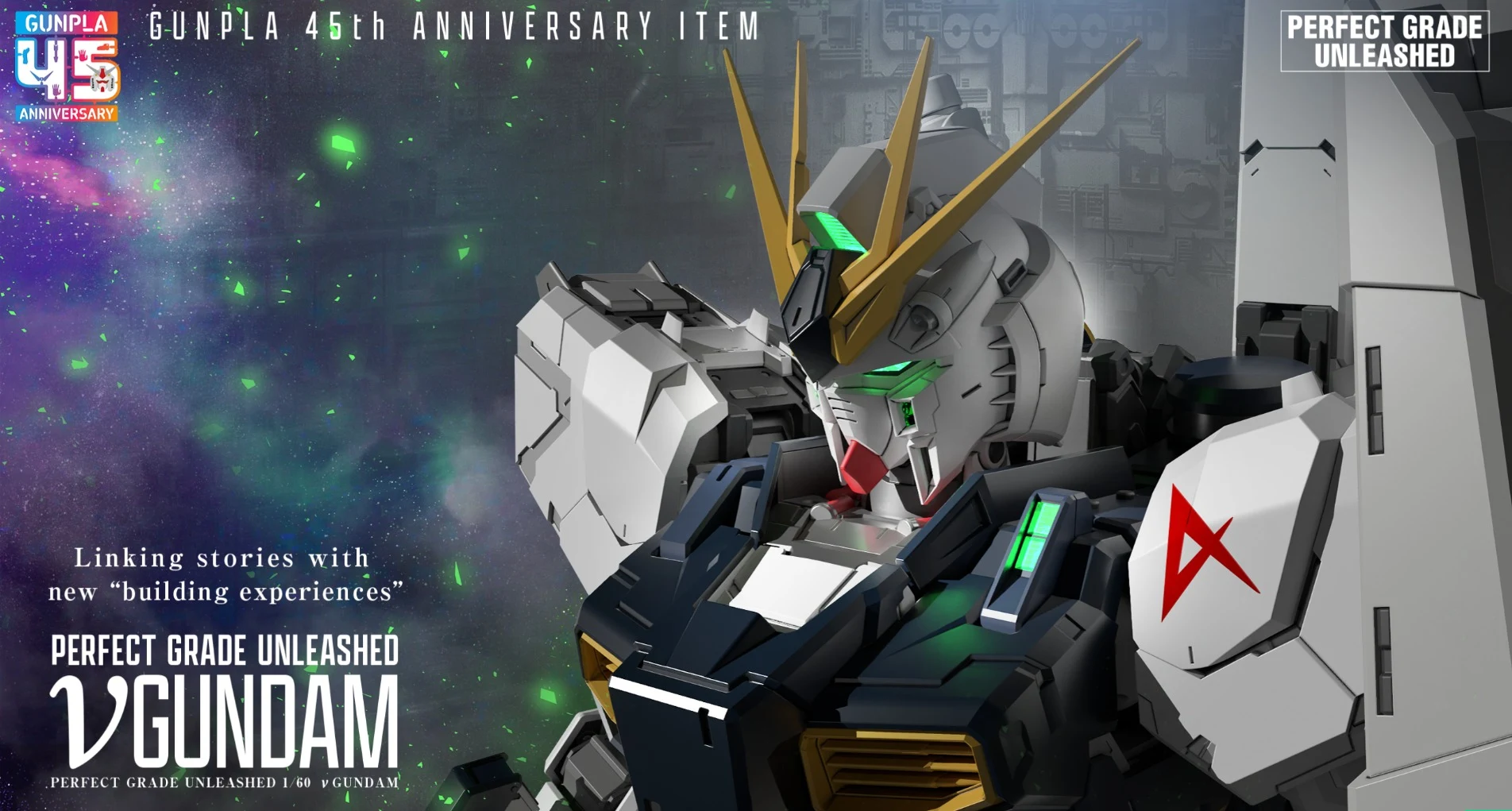 PGU RX-93 Nu Gundam Hadir Kembali! Rayakan 45 Tahun Gunpla dengan Rilis Spektakuler