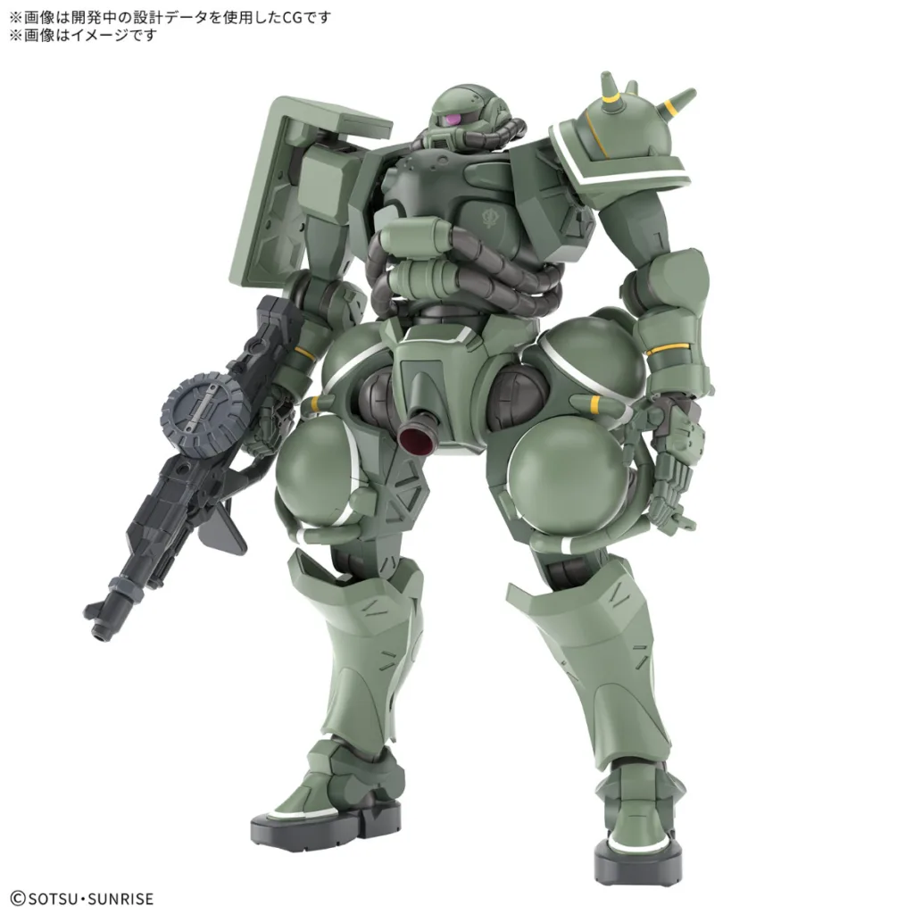 hg-zaku-gq-2-1024x1024 Zaku Legendaris Tampil Garang dalam Versi Baru: HG 1/144 Zaku (GQ)