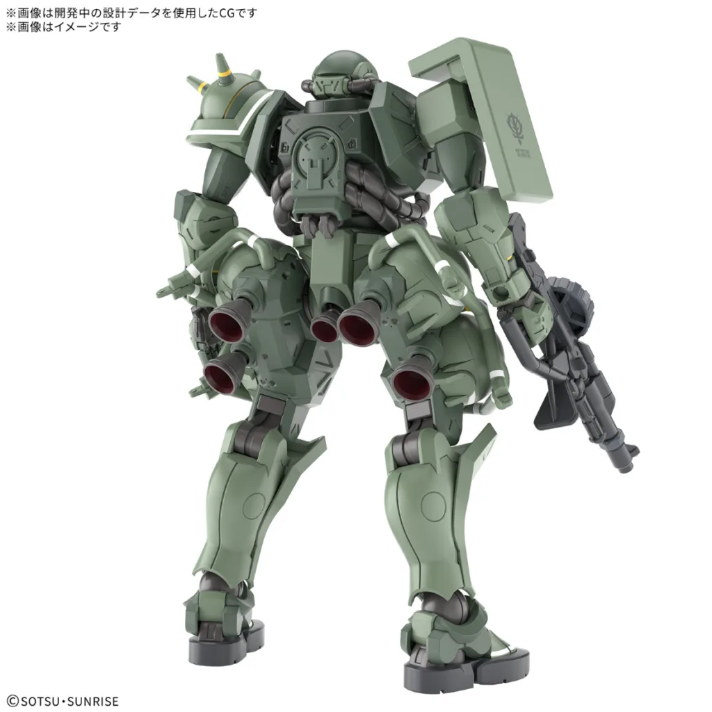 hg-zaku-gq-3-1024x1024 Zaku Legendaris Tampil Garang dalam Versi Baru: HG 1/144 Zaku (GQ)