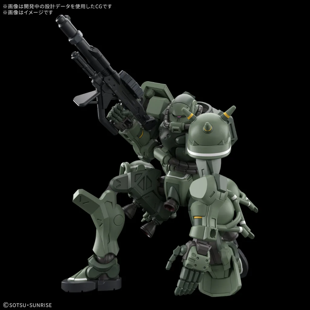 hg-zaku-gq-4-1024x1024 Zaku Legendaris Tampil Garang dalam Versi Baru: HG 1/144 Zaku (GQ)