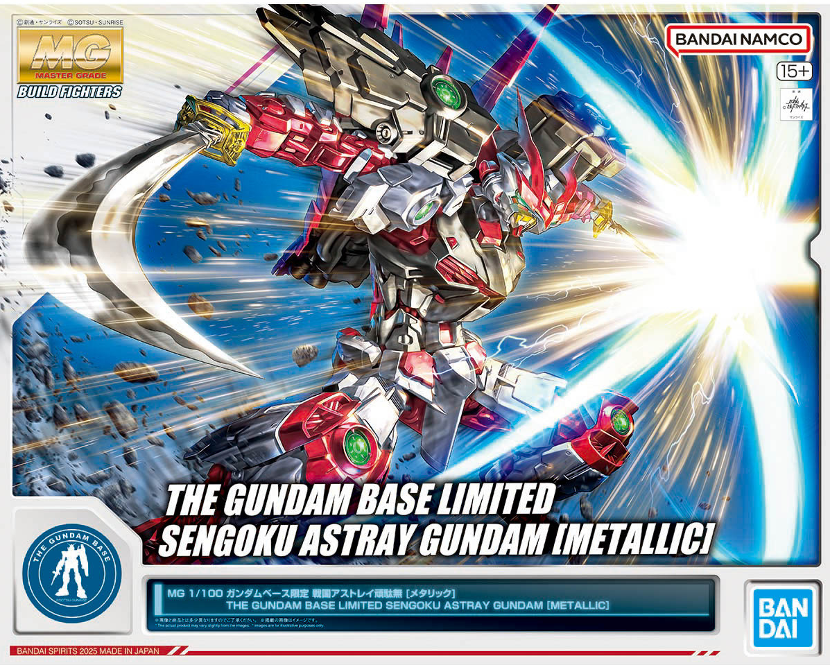 MG Sengoku Astray Gundam [Metalik]: Samurai Modern dengan Kilau Elegan