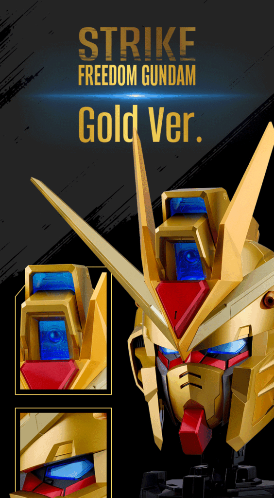 1521312_04-564x1024 Strike Freedom Gundam Edisi Emas Resmi Bergabung dalam BN Head Collection
