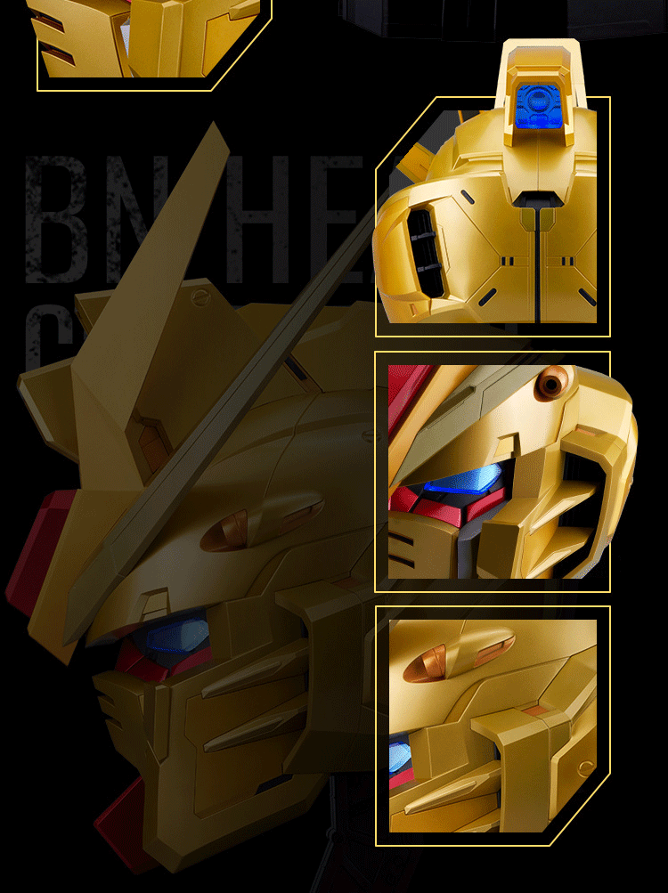 1521312_05 Strike Freedom Gundam Edisi Emas Resmi Bergabung dalam BN Head Collection