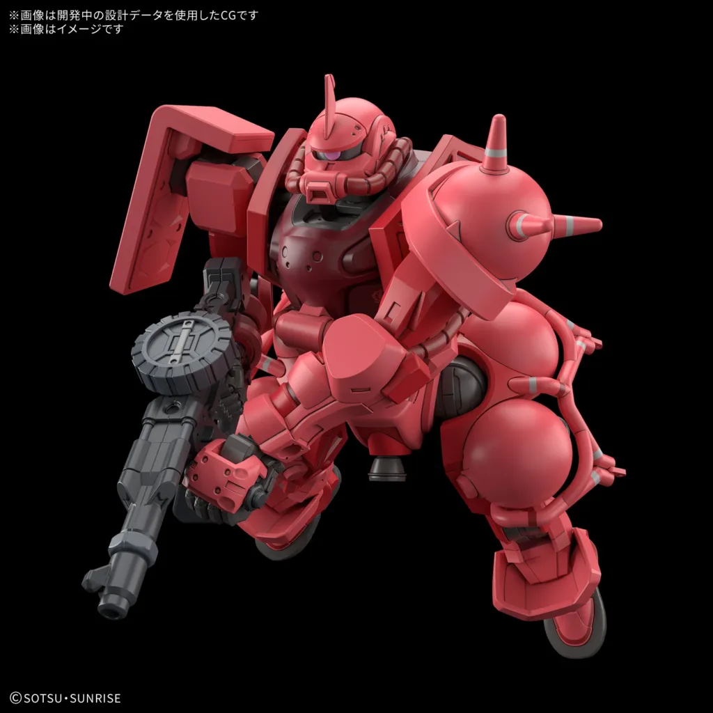 hg-chars-zaku-GQ-3-1024x1024 Char’s Zaku II Kembali Menggebrak! Hadir dalam High Grade 1/144 Versi Terbaru