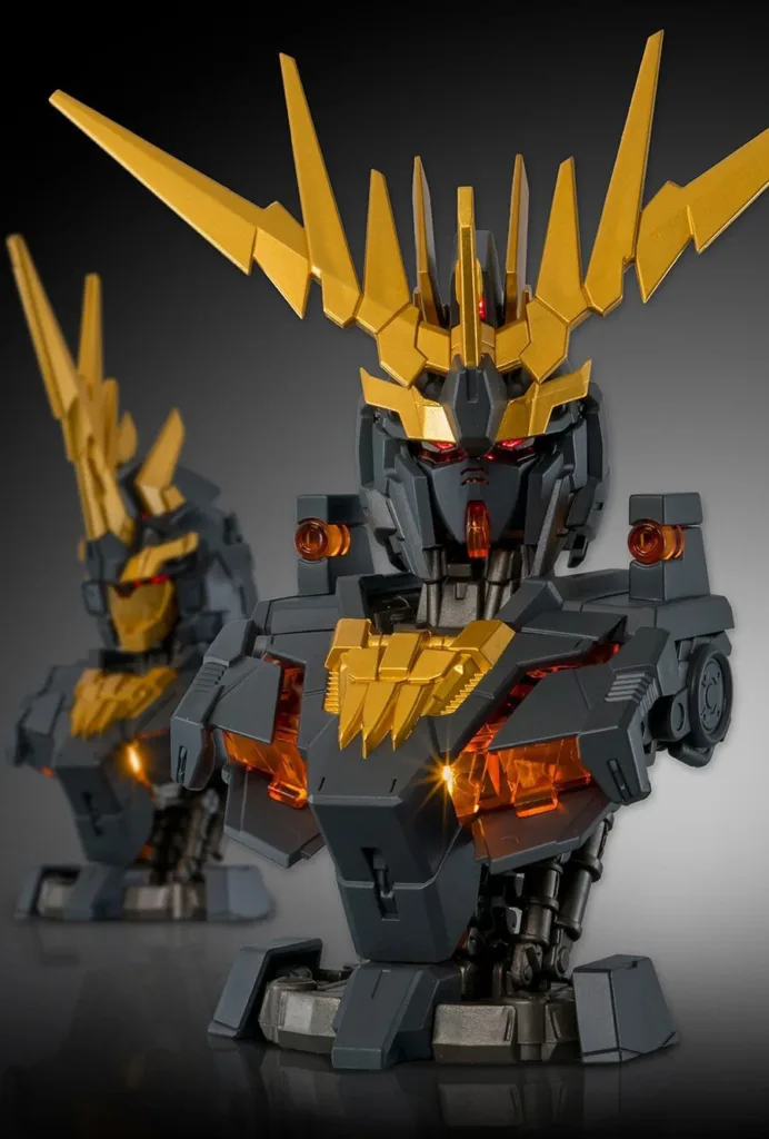 4322213213123_02-692x1024 Bandai Umumkan Gashapon Mechanical Bust DX Unicorn Gundam 02 Banshee