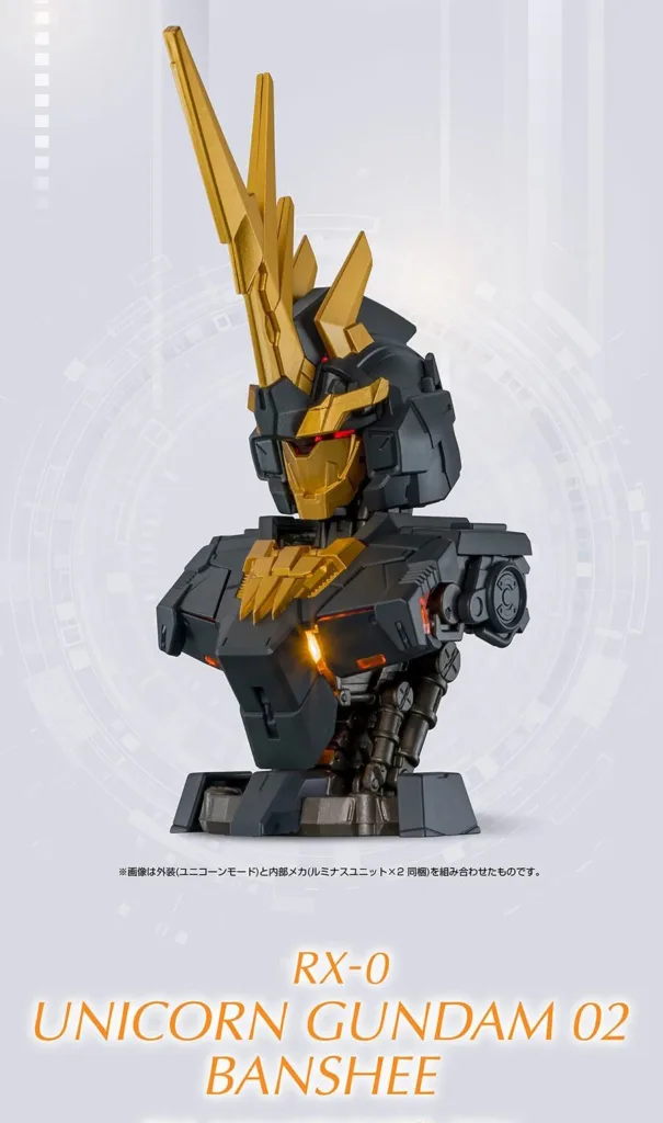 4322213213123_06-605x1024 Bandai Umumkan Gashapon Mechanical Bust DX Unicorn Gundam 02 Banshee