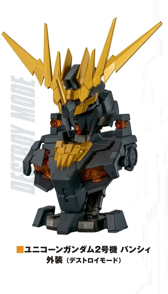 4322213213123_09-586x1024 Bandai Umumkan Gashapon Mechanical Bust DX Unicorn Gundam 02 Banshee