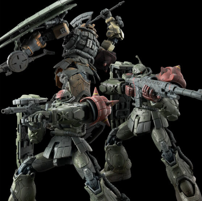 Paket Eksklusif Red Wolf Corps Zaku II dari Requiem for Vengeance